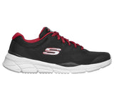 SKECHERS Men's Relaxed Fit Equalizer 4.0 - Generation shoes in Black/Red