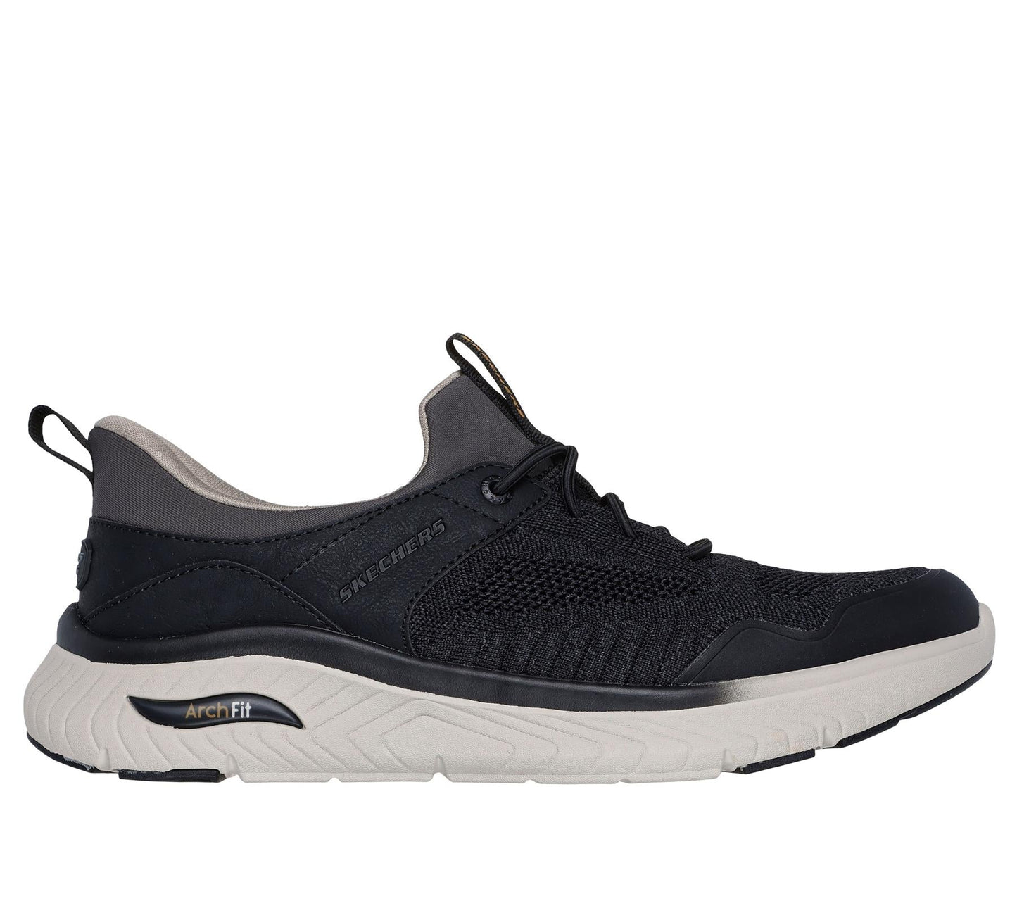 Skechers Slip On Shoe For Men Arch Fit Crosser Emeric Slip-Ins in Black, 6-13