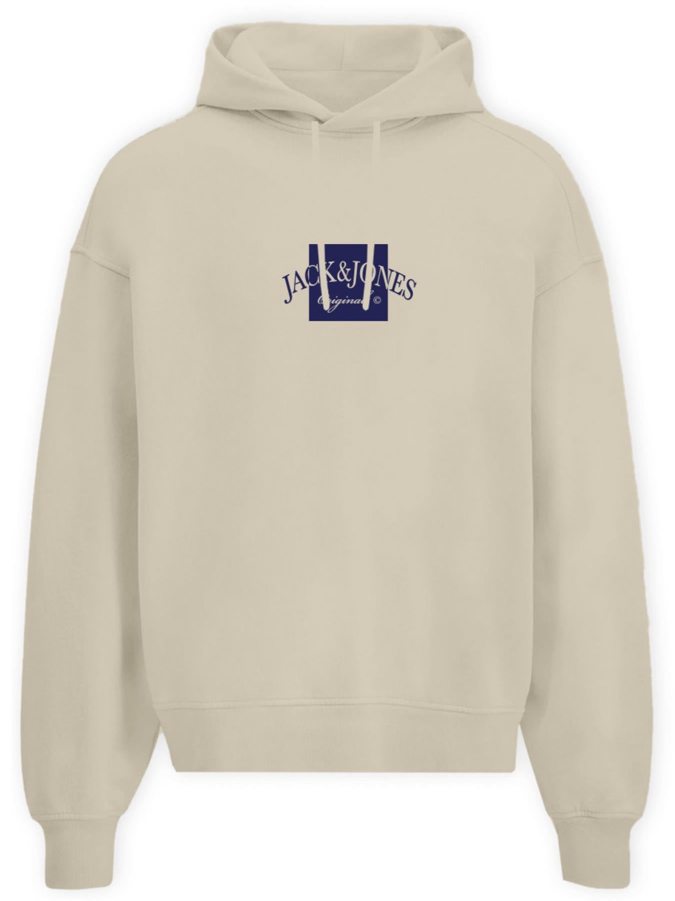 Jack & Jones Long Sleeves Sweatshirt Hoodie For Men (JORBOSTON) in 3 Colours, S-XXL