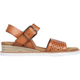 Skechers Women Sandal - BOBS Desert Kiss - Sunny Flair in Luggage, 3-8 - GAR114143