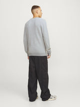 Jack & Jones Knit Crew Neck With Long Sleeves For Men (JJEGLOBE) in 6 Colours, L-XL