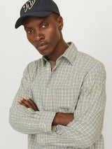 Jack & Jones Long Sleeves Check Shirt For Men (JORROBB) in 2 Colours, L-XL