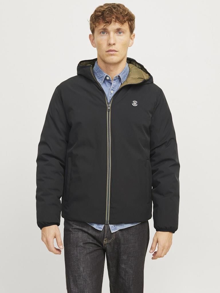 Jack & Jones Reversible Jacket For Men (JPRBLUBROOK) in Black, L-XL