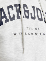 Jack & Jones Sweatshirt Hoodie For Men (JJECALEB VARSITY) in 5 Colours, L-XL