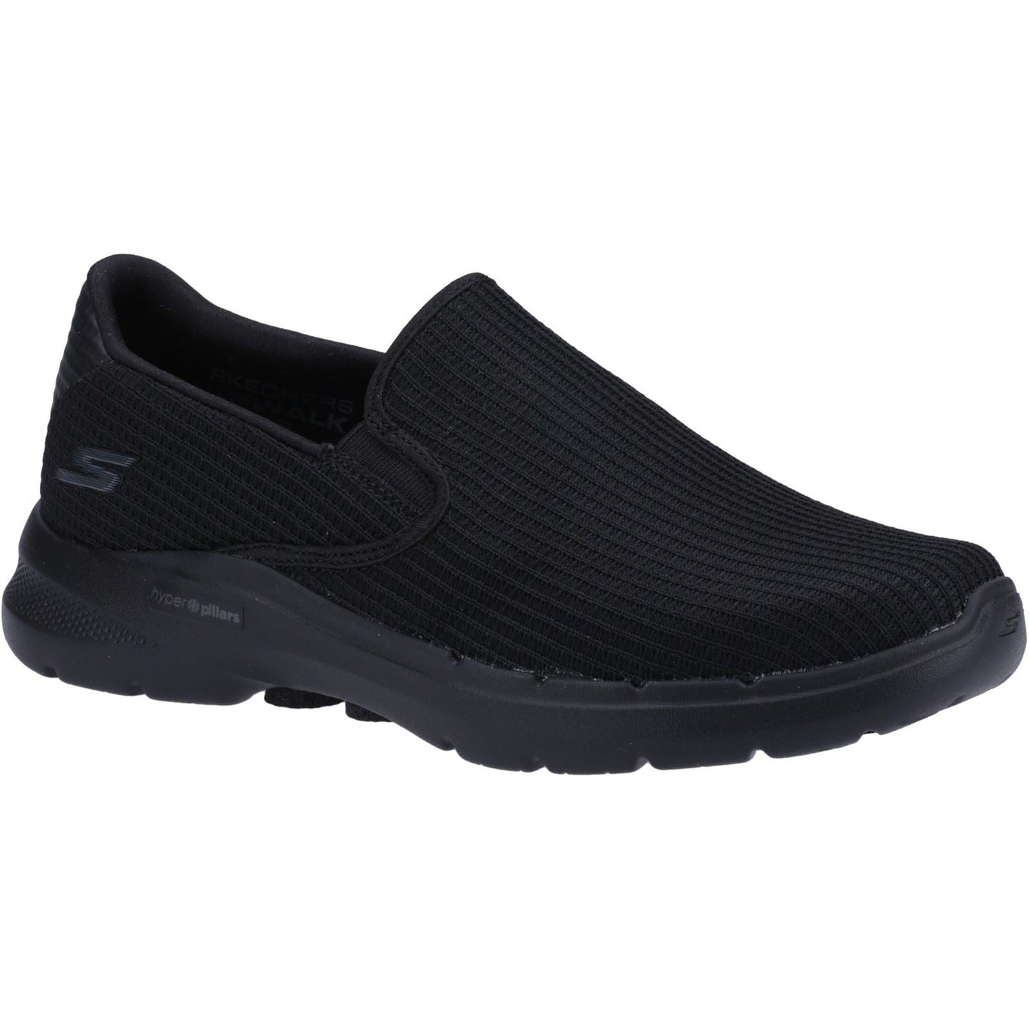 Skechers (GAR216201) Men's GOwalk 6 Anaglyph Trainer in Black 6 to 12