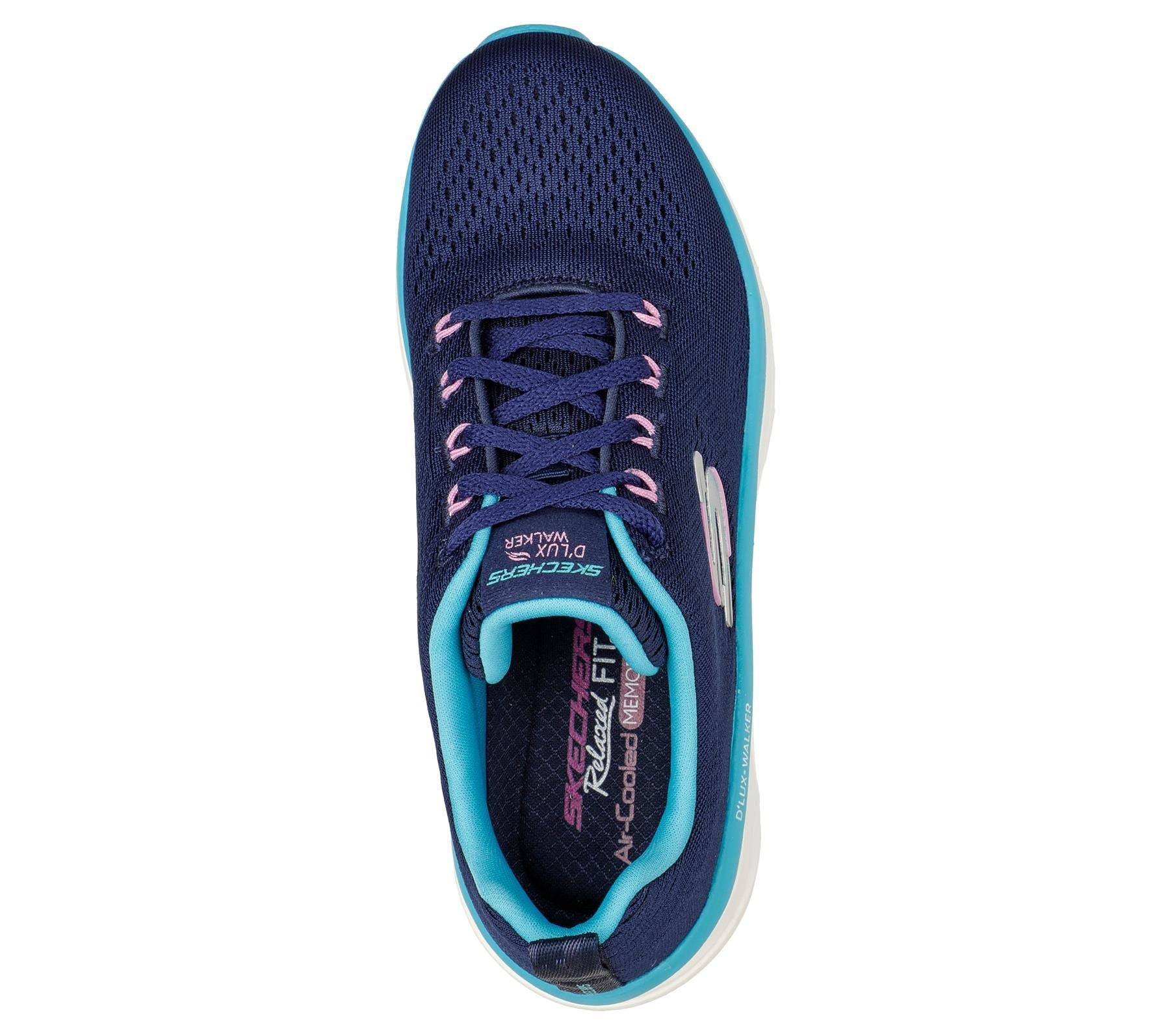 Skechers (149368) Women D'LUX WALKER-FRESH FINESSE Sneaker Shoes in Size UK4 to UK8