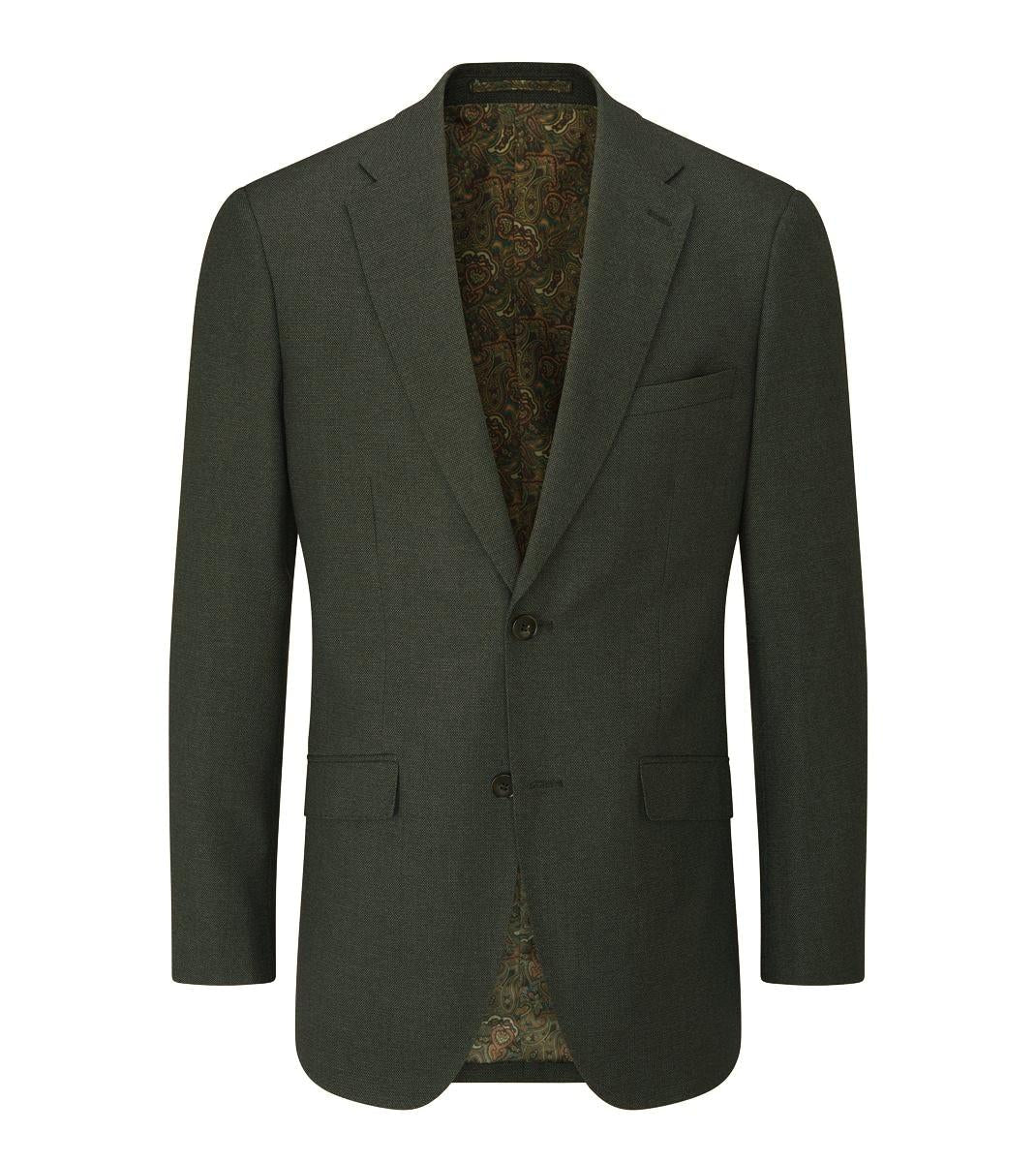 Skopes Harcourt Suit Jacket For Men's in Green, 34S to 58L