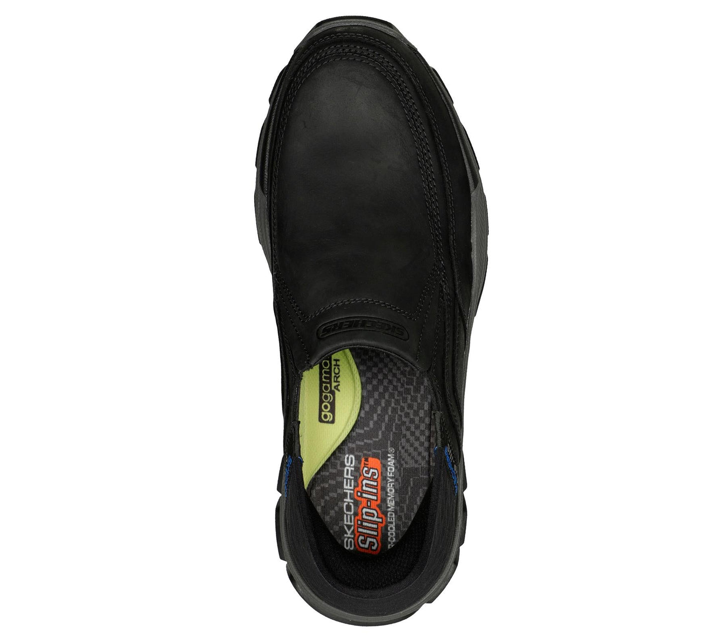 Skechers Slip On Shoe For Men Slip-Ins Respected Elgin in Black, 6-15