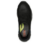Skechers Slip On Shoe For Men Slip-Ins Respected Elgin in Black, 6-15