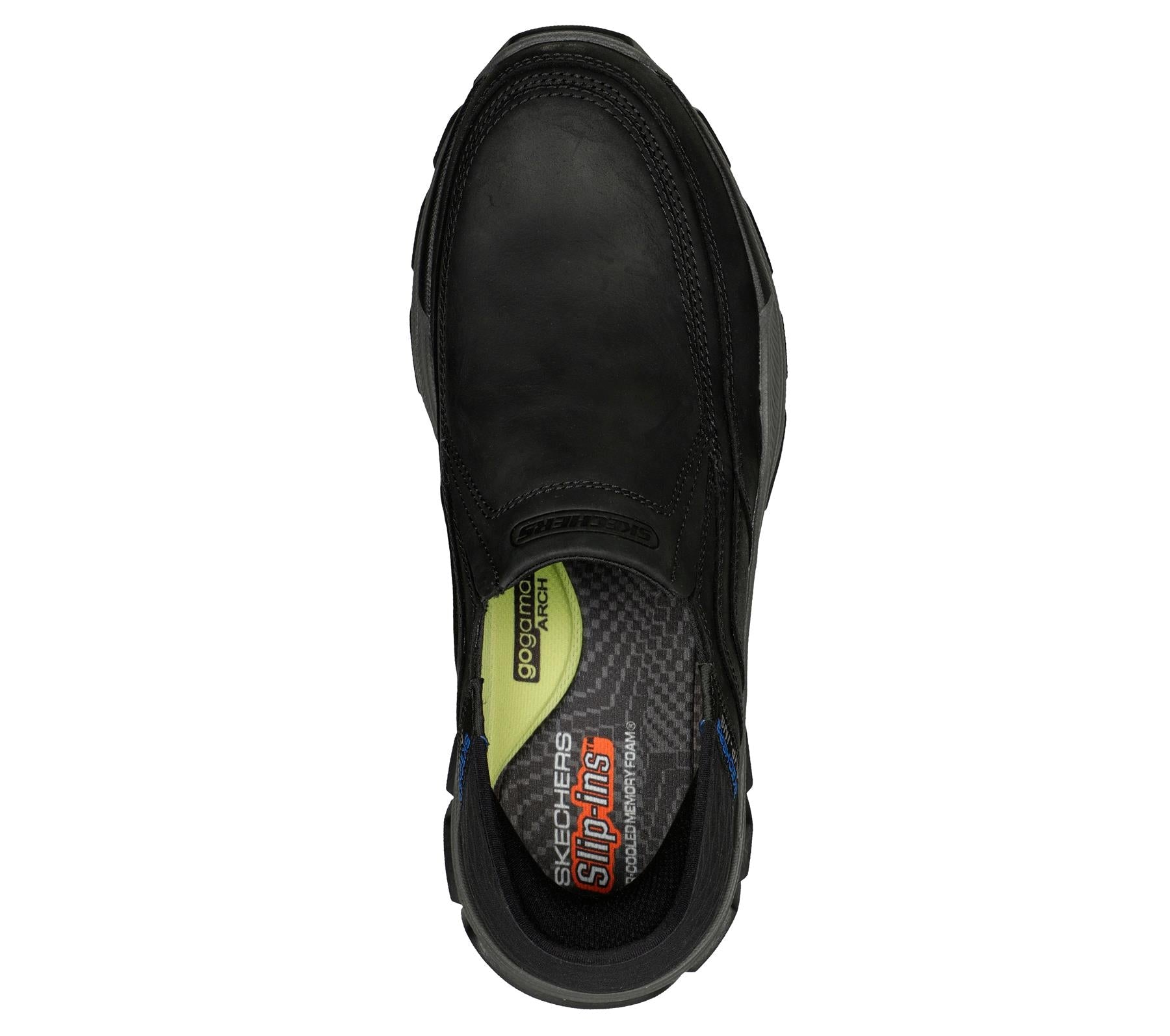 Skechers Slip On Shoe For Men Slip-Ins Respected Elgin in Black, 6-15