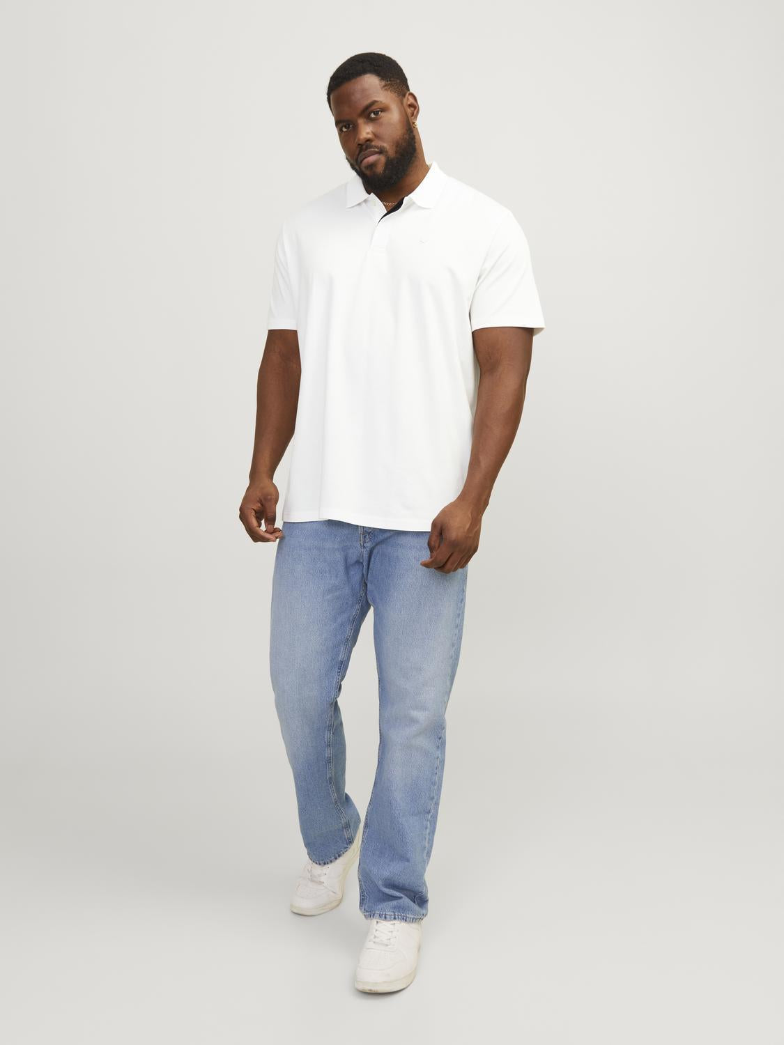 Jack & Jones JPRCCRODNEY Short Sleeve Polo for Mens in 3 Colours, 1XL-6XL