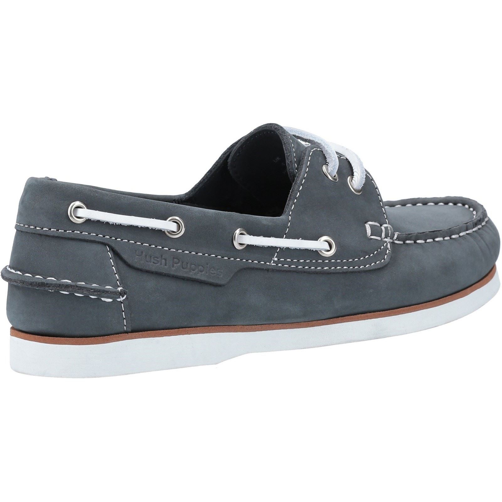Hush Puppies Hattie Laces Ladies Shoes in Navy