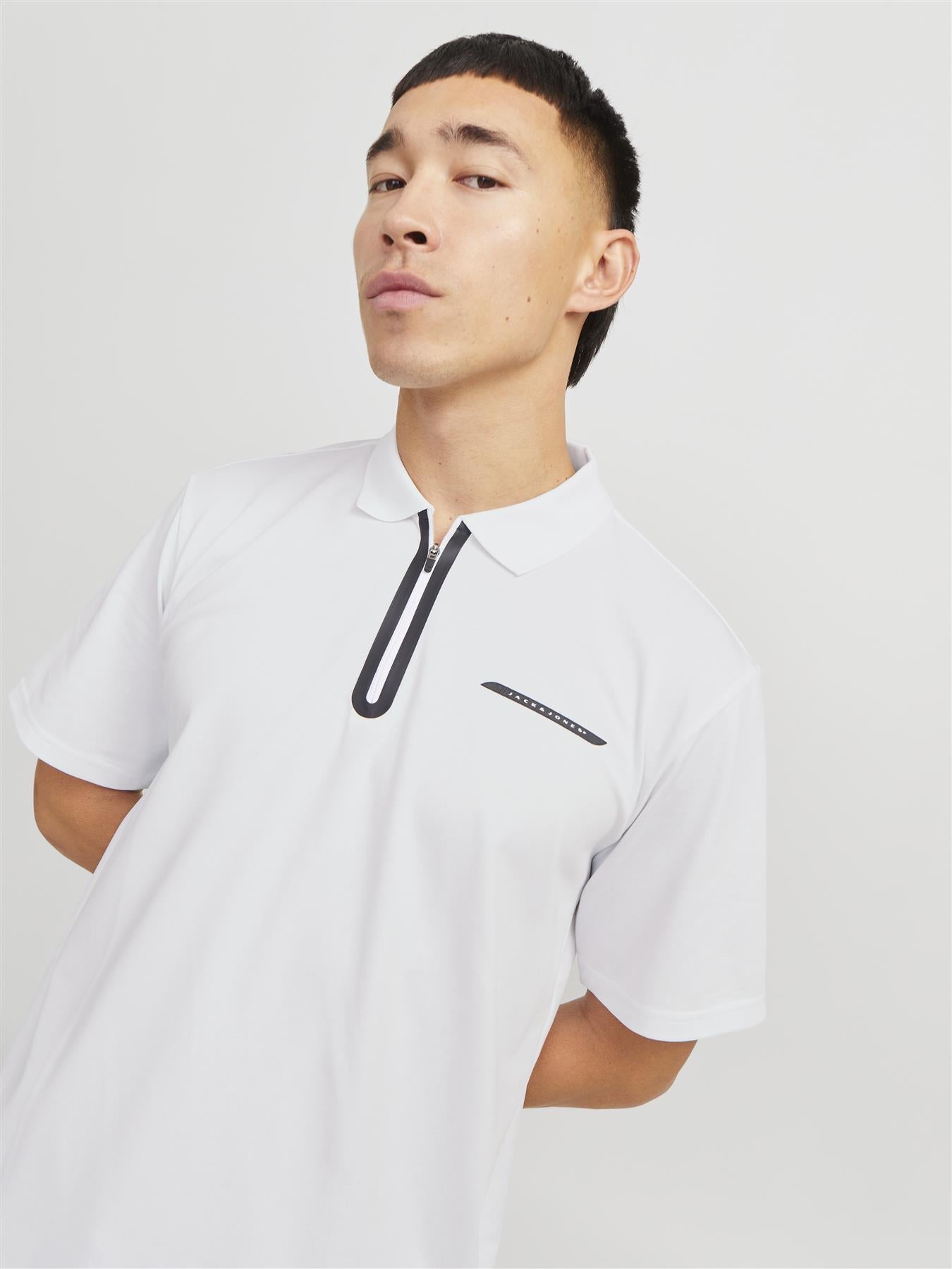 Jack & Jones Short Sleeves Polo Shirt For Men (JCOFUSION PIQUE) in 3 Colours, S-XXL