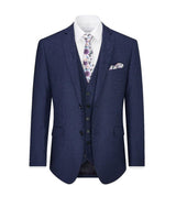 Skopes Men's Harcourt Tailored Fit Jacket in Navy 34 to 72 Short to Long