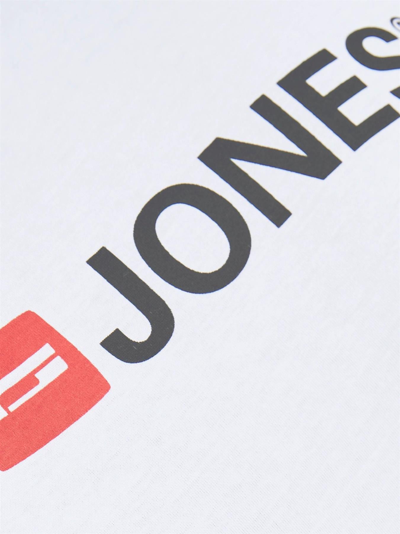 Jack & Jones Mens Plus Corp Logo Printed Tee