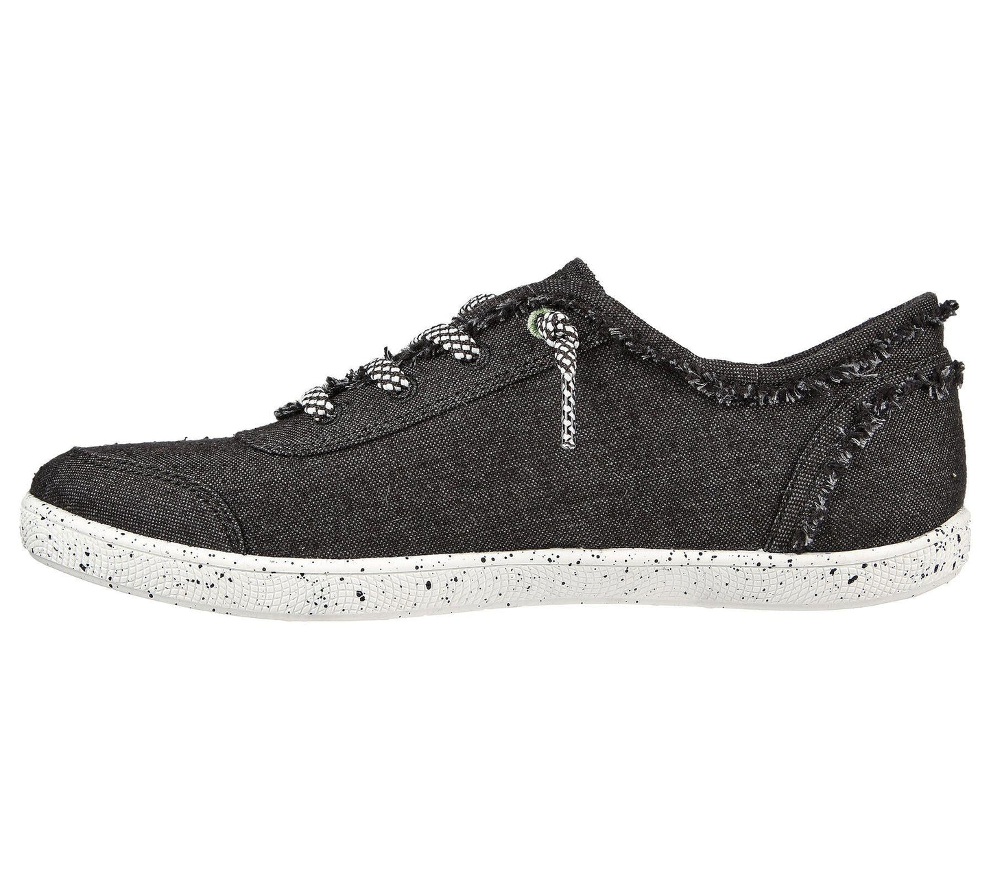 Skechers (GAR113537) Canvas Ladies Summer Bobs B Cute Clean Life Shoes in UK 3 to 8
