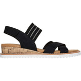 Skechers Women Sandal - Desert Kiss Shore Enough in Black, 3-8 - GAR114130
