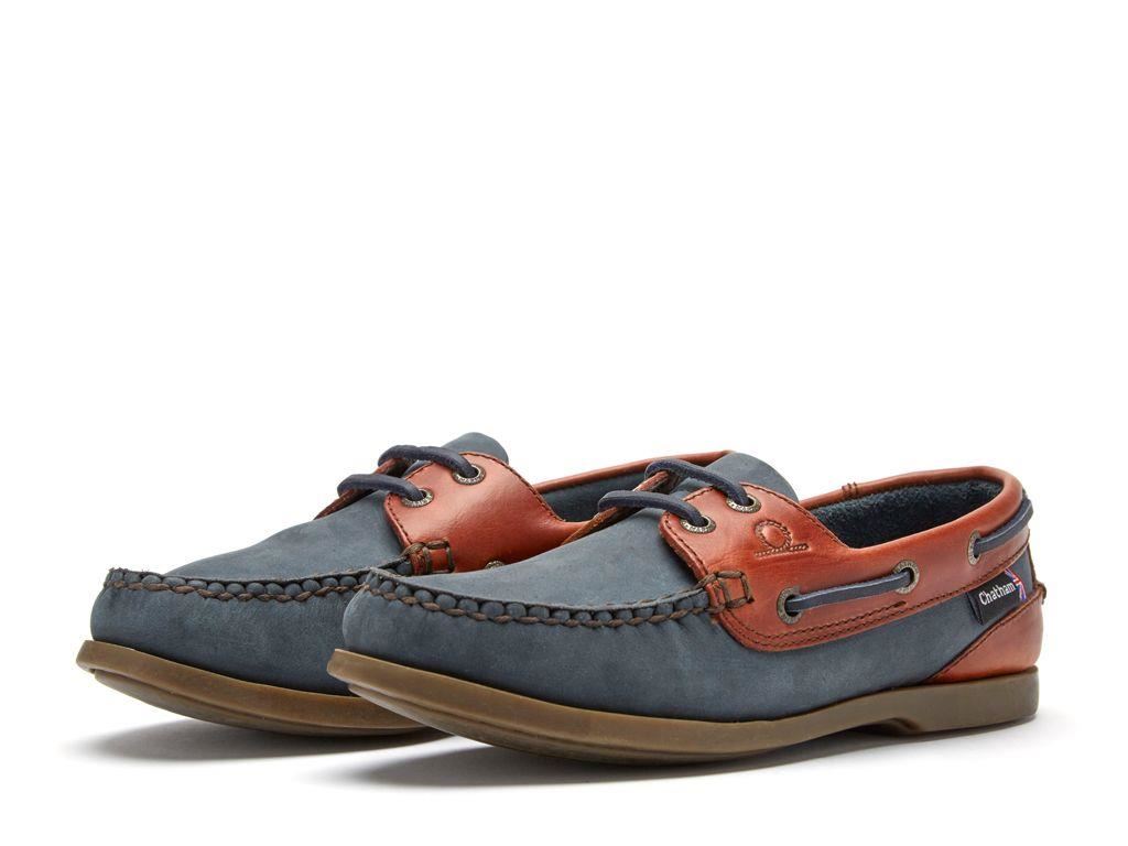 Chatham Women's Bermuda Lady II G2 Leather Boat Shoes in 2 Colour Options 3 to 9