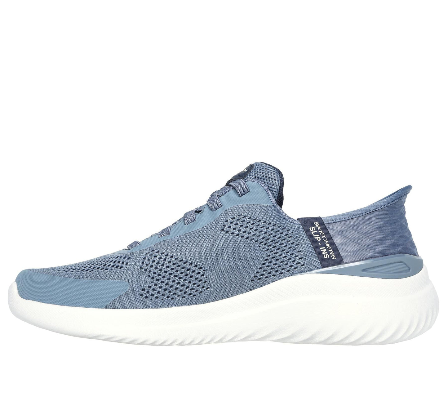 Skechers Slip On Sneaker Shoe For Men Bounder 2.0 Emerged Slip-Ins in Slate, 5.5-13