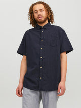 Jack & Jones JORABEL Short Sleeve Shirt for Mens in 2 Colours, 1XL-6XL