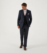 Skopes Tailored Fit Suit Jacket Farnham in Navy 34 to 62 Short to Long