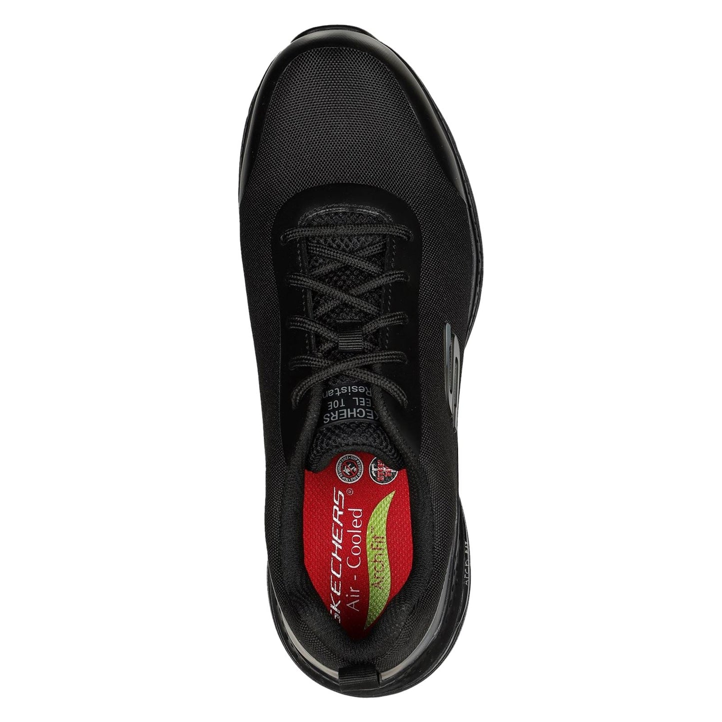Skechers Men Trainers - Arch Fit Sr Ringstap Safety in Black, 6-12 - GARS200086EC