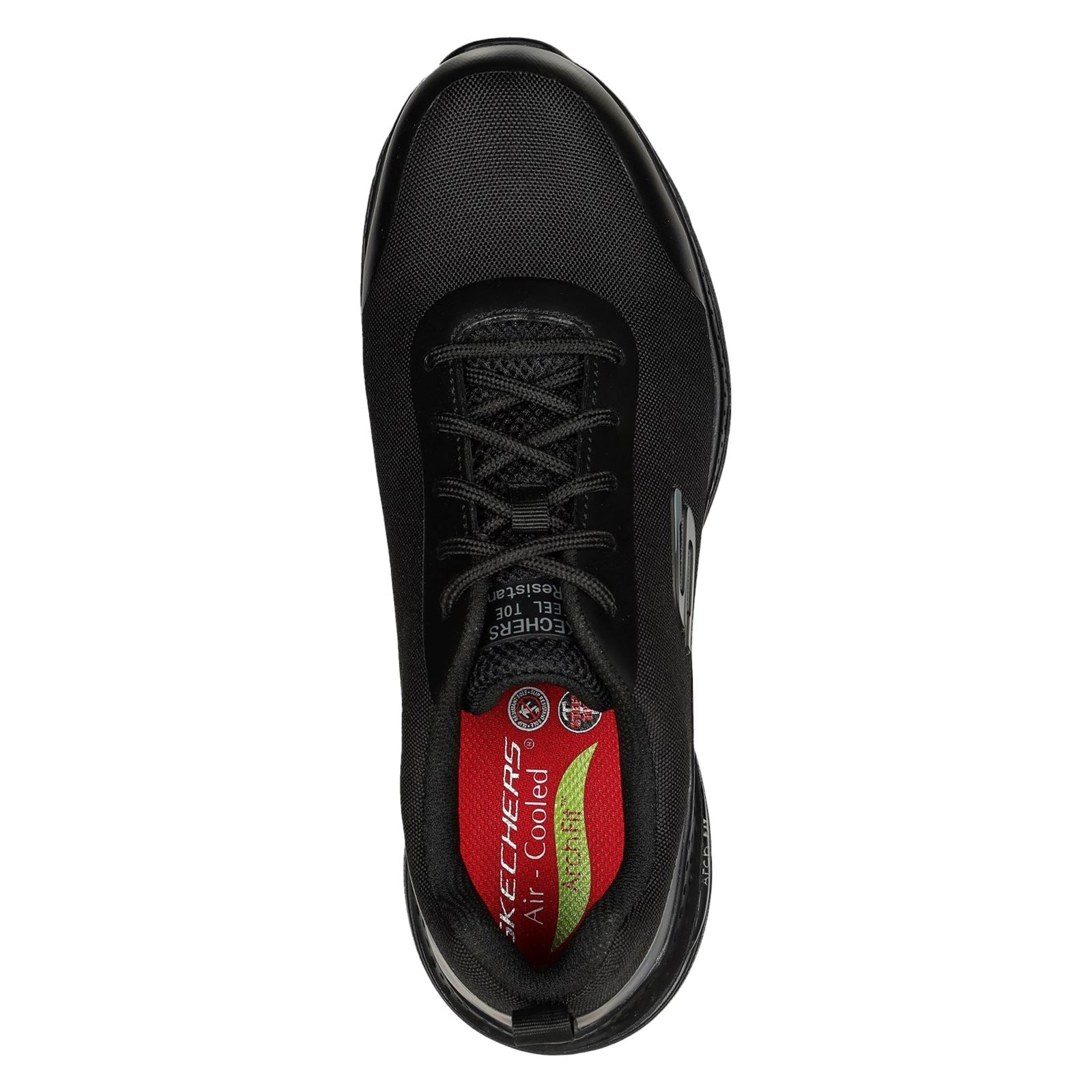 Skechers Men Trainers - Arch Fit Sr Ringstap Safety in Black, 6-12 - GARS200086EC