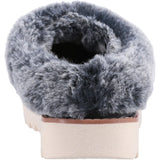 Skechers (GAR113423) Women's BOBS Mountain Kiss Winter Rock Slipper in Charcoal 3 to 8