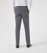 Skopes Men's Tailored Fit Harcourt Trouser in Silver Waist 28 - 64