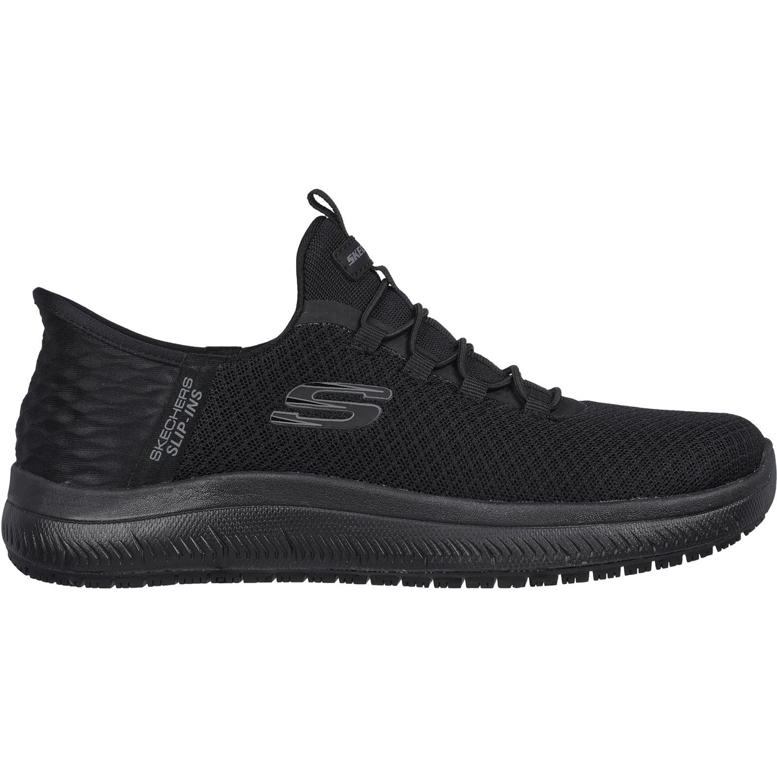 Skechers Women Shoes - Summits SR - Enslee Work in Black, 3-8- GAR108127EC