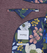 Skopes Jodrell Suit Tailored Fit Jacket For Men in Berry, 34S-62L