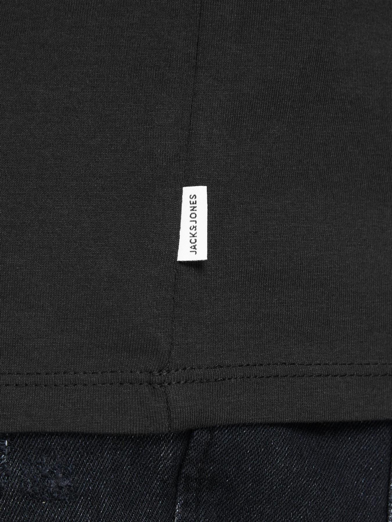 Jack & Jones Mens Plus Size Organic Cotton Basic Tee