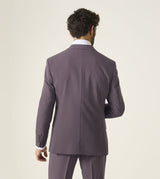 Skopes Tailored Fit Beckett Suit Jacket For Men in Mauve, 36S-62L