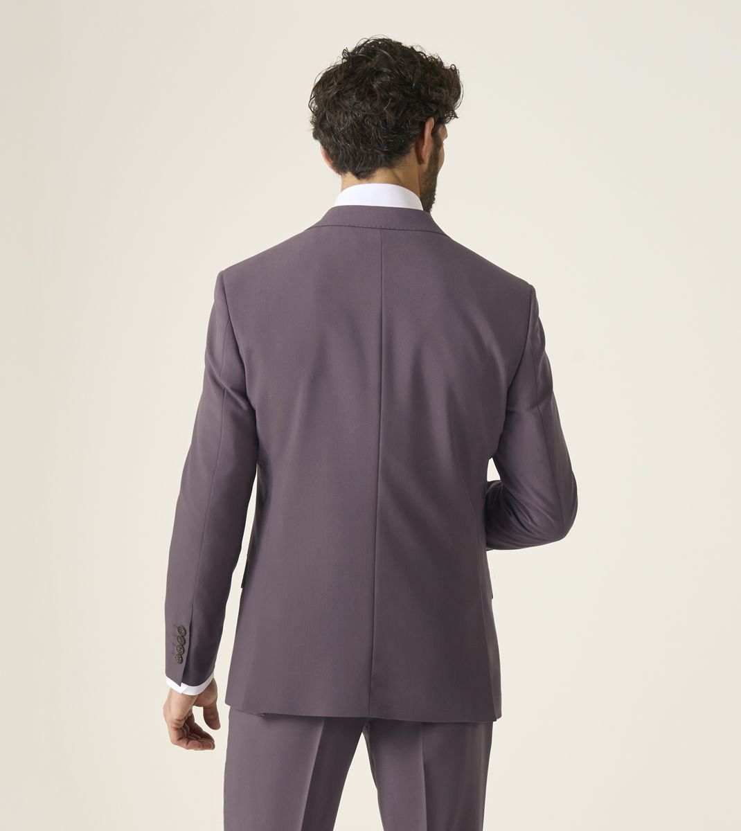 Skopes Tailored Fit Beckett Suit Jacket For Men in Mauve, 36S-62L