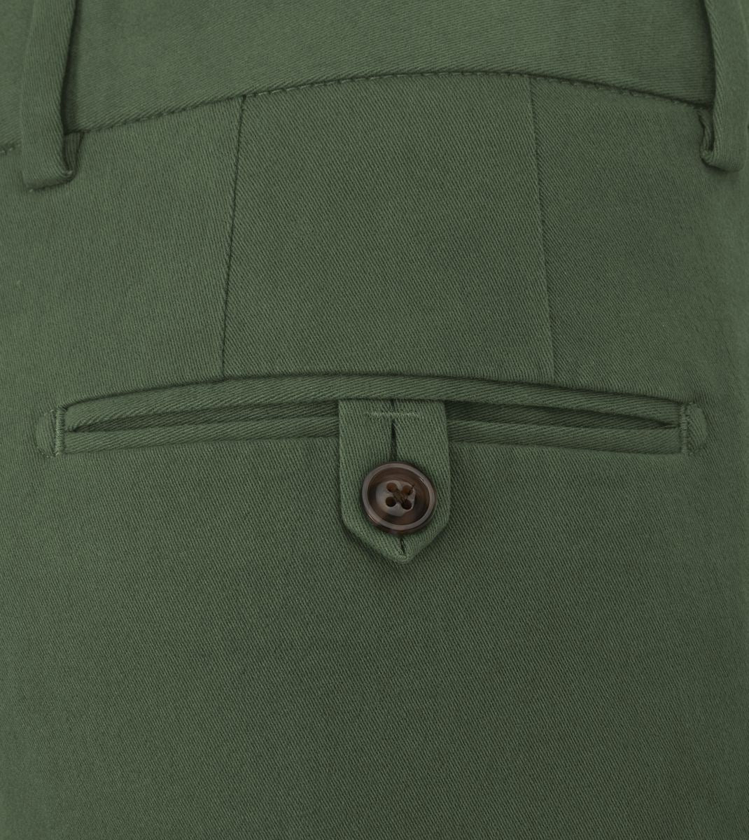 Skopes Antibes Tailored Fit Chino Trouser Mid Green, 30W-46W