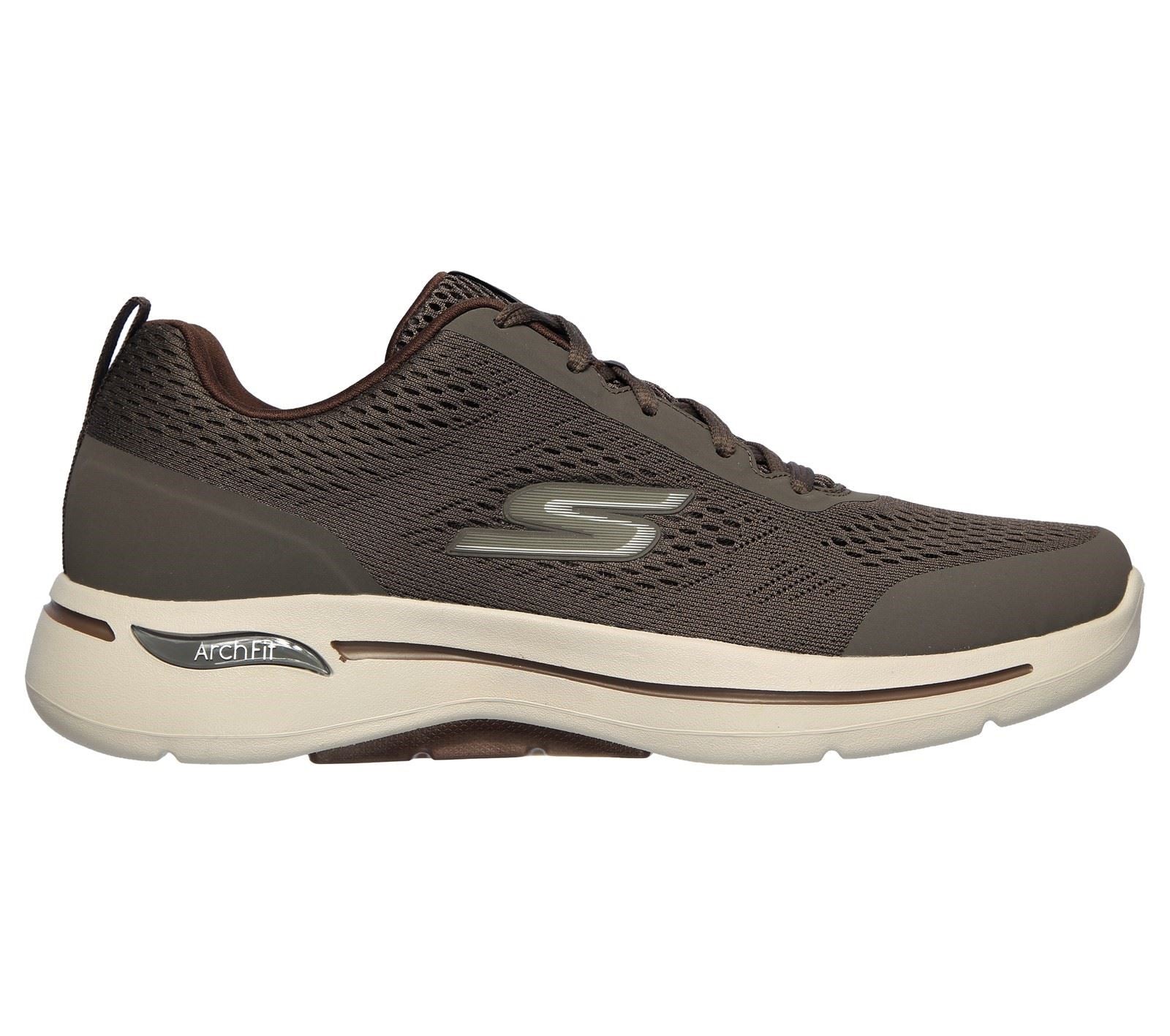 Skechers Go Walk Arch Fit Idyllic Sports Shoes Mens Sports in  Taupe