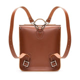 Handmade Leather City Backpack - Chestnut