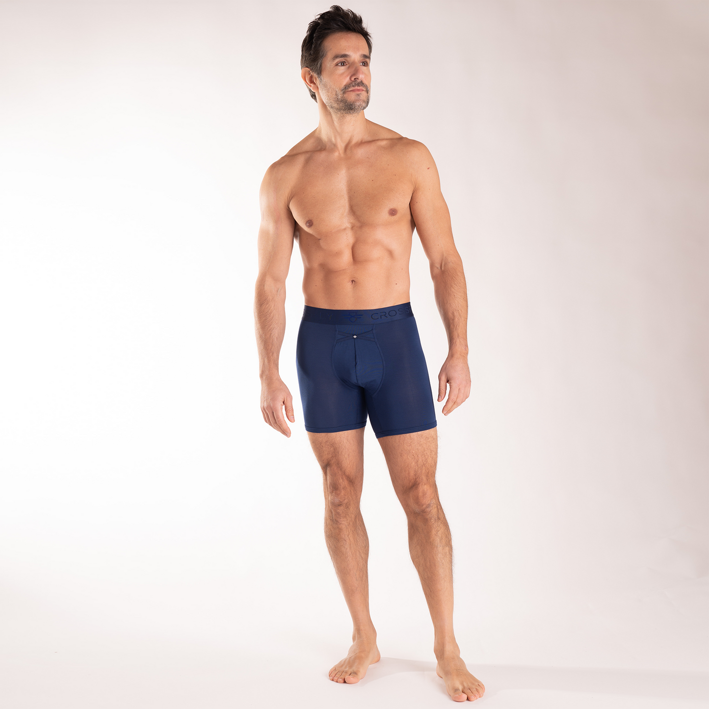 3-Pack: IKON Men's 6" Boxers - Navy