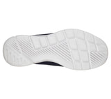 SKECHERS Men's Relaxed Fit-Equalizer 3.0 Track shoe/Trainers in Navy/Orange