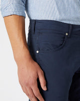 Wrangler Men's Greensboro Stretch Straight Leg Navy Chino (W15QWA114) Size 34 - 46