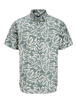 Jack & Jones Men's JORLAFAYETTE AOP Short Sleeve Shirt in 2 Colours, 1XL-6XL