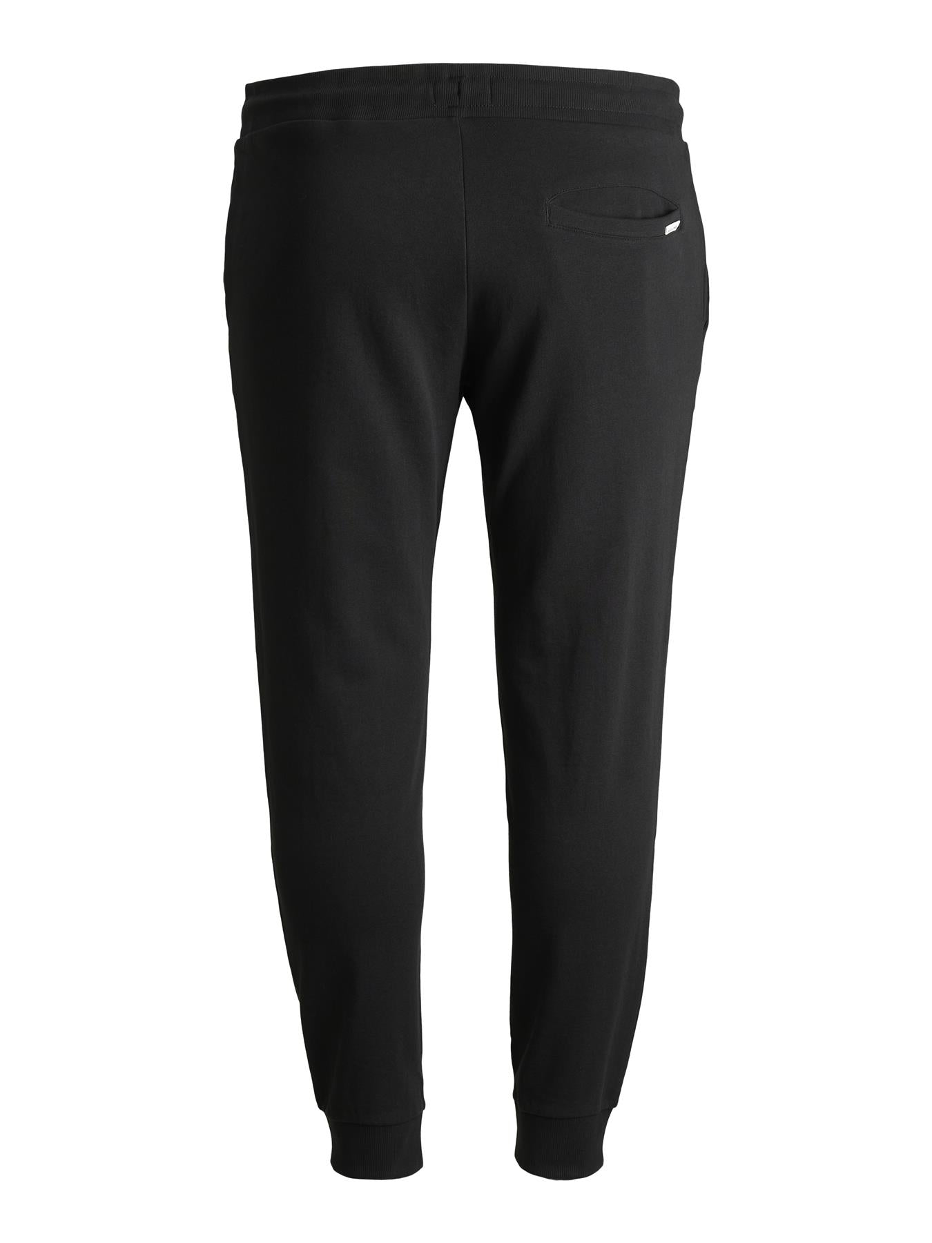 Jack & Jones Plus Size Men's Gordon Shark Sweat Pant With Ribbed Cuffs And Logo in 40-54, 3 Colours