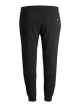 Jack & Jones Plus Size Men's Gordon Shark Sweat Pant With Ribbed Cuffs And Logo in 40-54, 3 Colours
