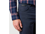 Wrangler Texas Stretch Trouser Chino for Men 112356791 in Dark Navy, Waist 38-44