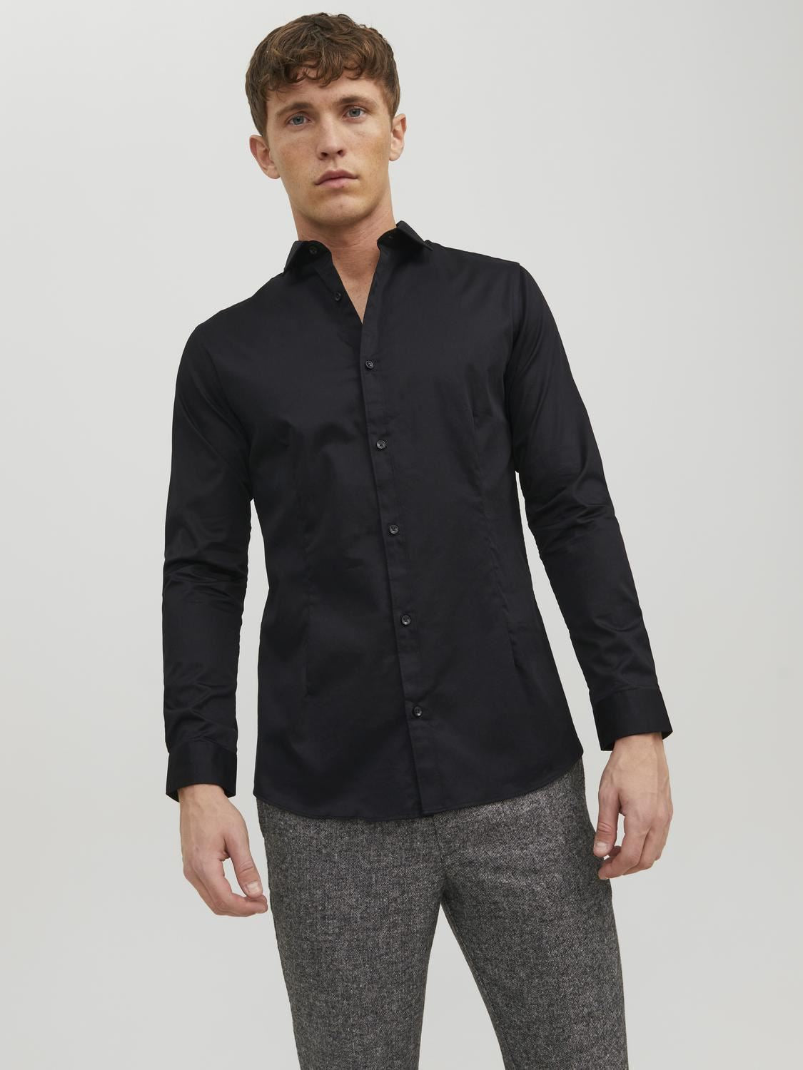 Jack & Jones Long Sleeves Noos Shirt For Men (JPRBLAPARMA) in 6 Colours, L-XL