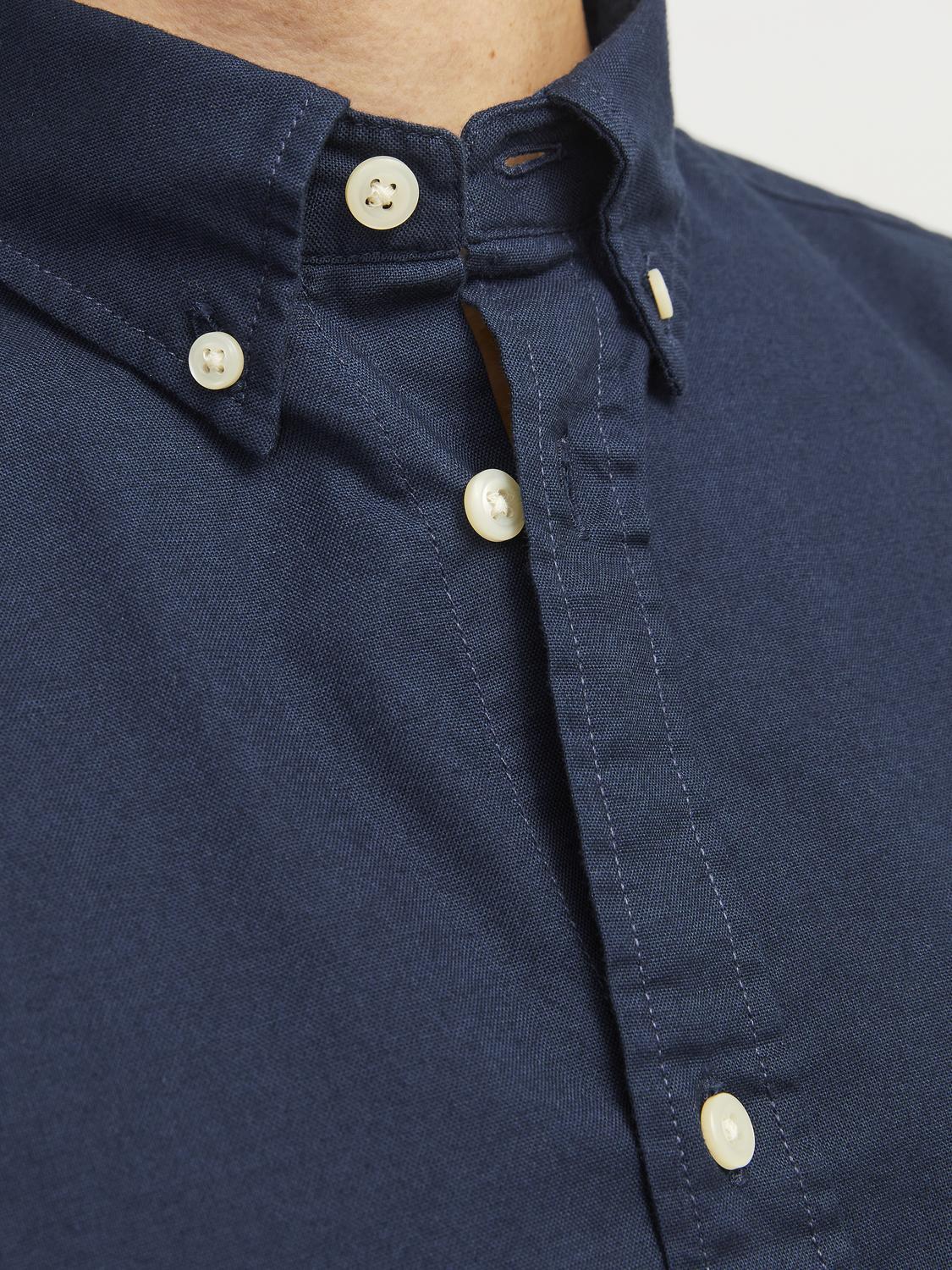 Jack & Jones Oxford Shirt With Long Sleeves For Men (JPRBLUBROOK) in 8 Colours, L-XL