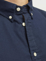 Jack & Jones Oxford Shirt With Long Sleeves For Men (JPRBLUBROOK) in 8 Colours, L-XL