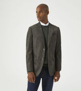 Skopes Hodgkinson Textured Sports Jacket For Mens in Olive, 36S-62L