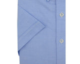 Double Two Men's Plus Size Oxford Casual Shirt in 3 Colour Options 2XL to 5XL (DTLS1109)