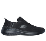 Skechers Slip On Sneaker Shoe For Men Bounder 2.0 Emerged Slip-Ins in Black/Black, 5.5-13